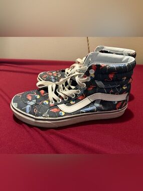 Vans Sk8-Hi Beach Flamingo High Top Sneakers Women’s 9 Men’s 7.5 Tropical